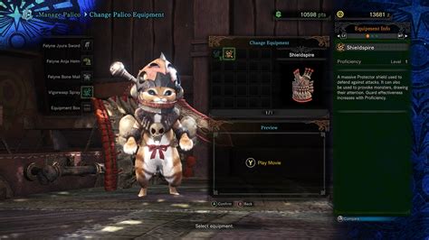 monster hunter world how to get all palico gadgets